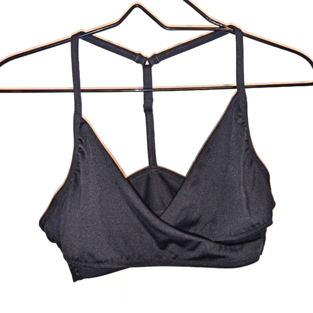 VS PINK SPORT cross front sports bra